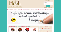 Desktop Screenshot of flochcukraszat.hu