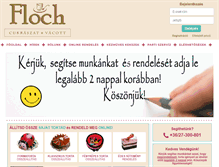 Tablet Screenshot of flochcukraszat.hu